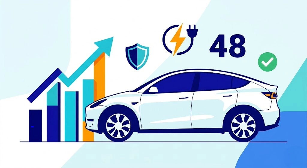 Seguros para Tesla en Colombia: 592 cotizaciones y 48 pólizas vendidas en el primer trimestre de 2026